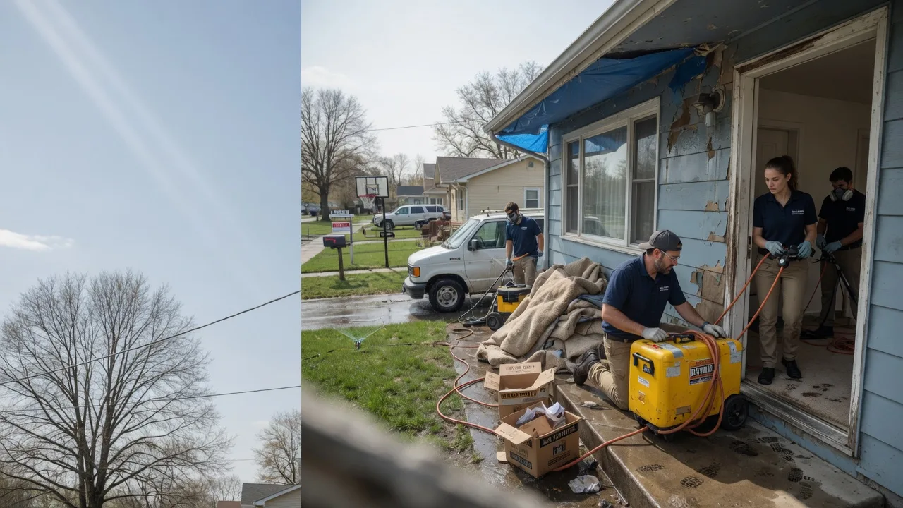 Basement Flood Cleanup in Wabash, IN near me